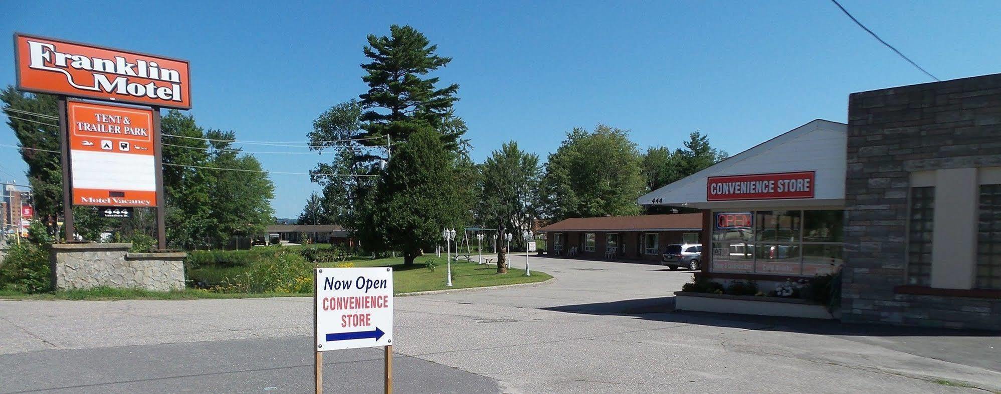 Franklin Motel, Tent & Trailer Park North Bay Exterior foto